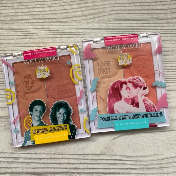 New Wet N Wild Saved By The Bell Blush Highlighter duos - Picture 2 of 5